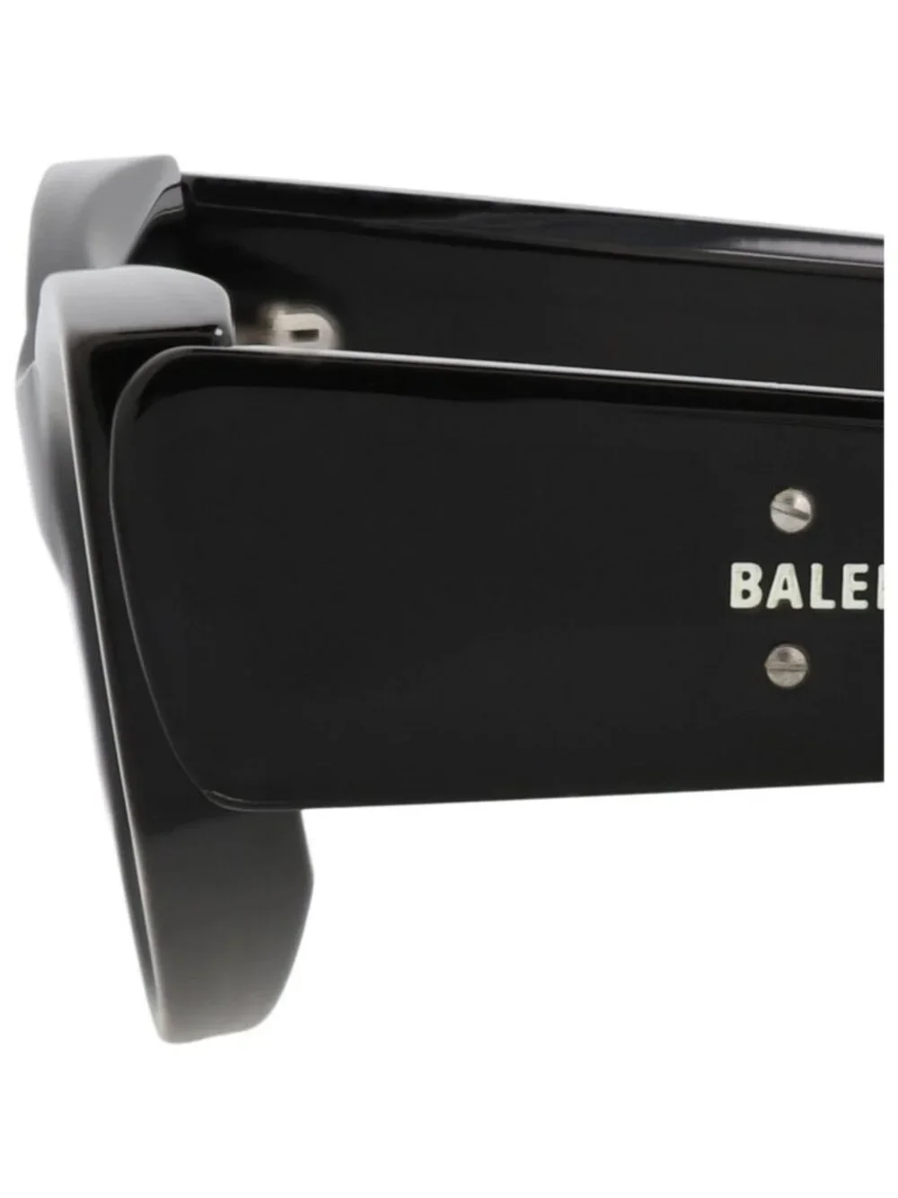 New Balenciaga Women's Sunglasses Cat Eye Acetate Frame Black Black Grey
